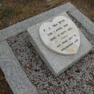 WYK P.J., van 1901-1951