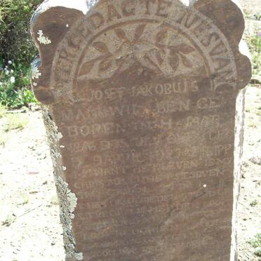 ? Josef Jakobuis Manuwil Ben 1886-1927