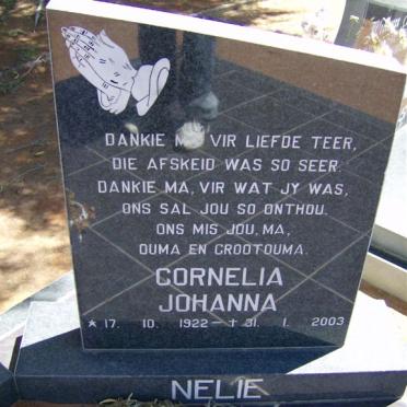 BURGER Daniël Johannes 1914-1998 &amp; Cornelia Johanna 1922-2003
