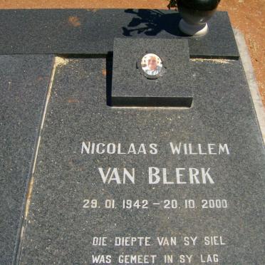 BLERK Nicolaas Willem, van 1942-2000