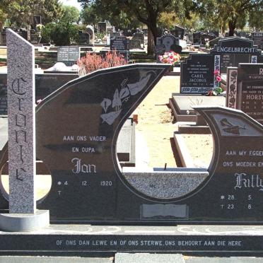 CRONJE Jan 1920-  &amp; Kitty 1920-1990