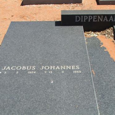 DIPPENAAR Jacobus Johannes 1924-1989