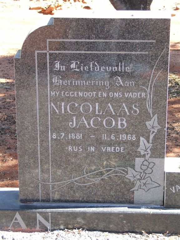 DOMAN Nicolaas Jacob 1881-1968