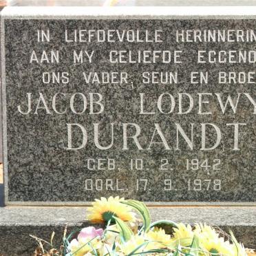 DURANDT Jacob Lodewyk 1942-1978
