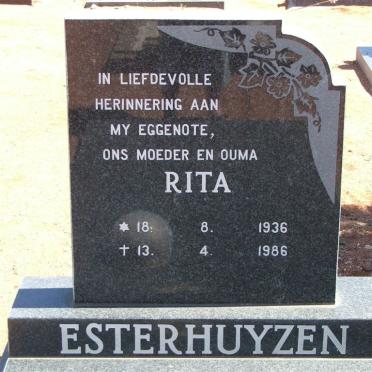 ESTERHUYZEN Rita 1936-1986
