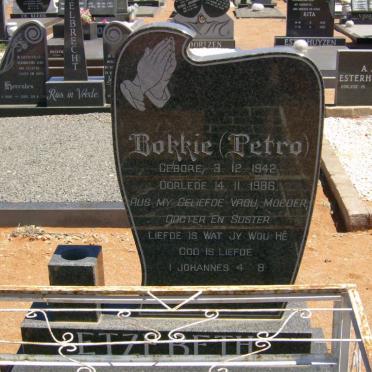 ETZEBETH Petro 1942-1986