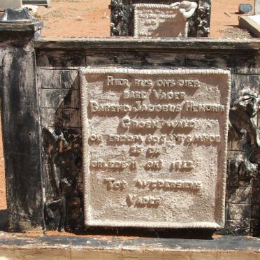 GROENEWALD Barend Jacobus Henorin -1942