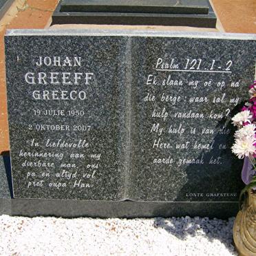 GREEFF Johan 1950-2007