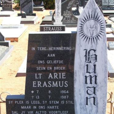HUMAN Arie Erasmus 1964-1987