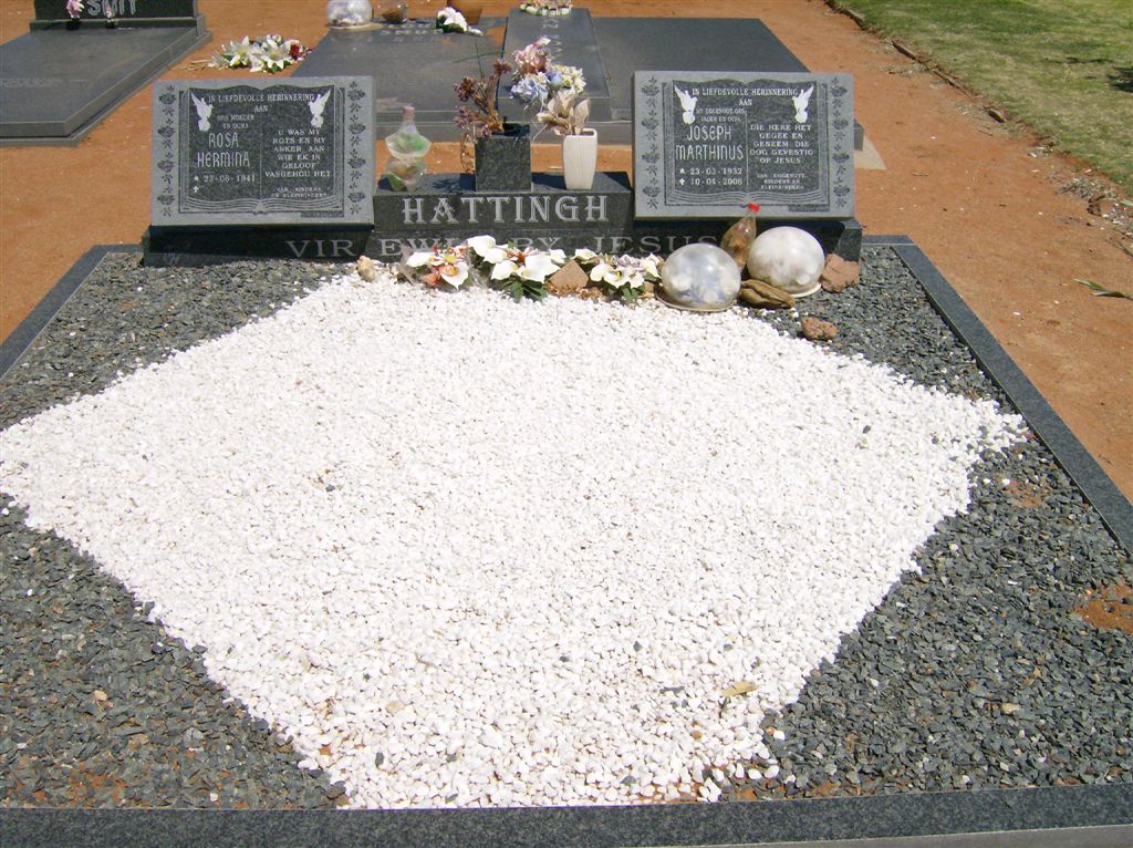 HATTINGH Joseph Marthinus 1932-2006 &amp; Rosa Hermina 1941-