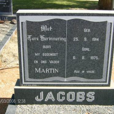 JACOBS Martin 1914-1975