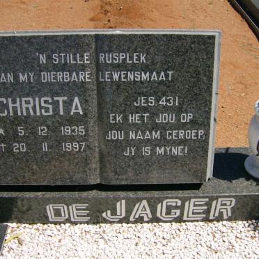 JAGER Christa, de 1935-1997