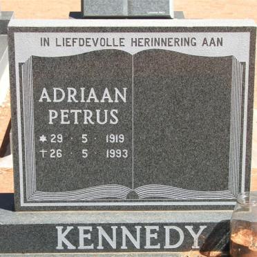 KENNEDY Adriaan Petrus 1919-1993