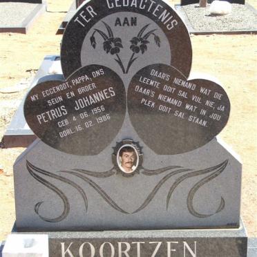 KOORTZEN Petrus Johannes 1956-1986