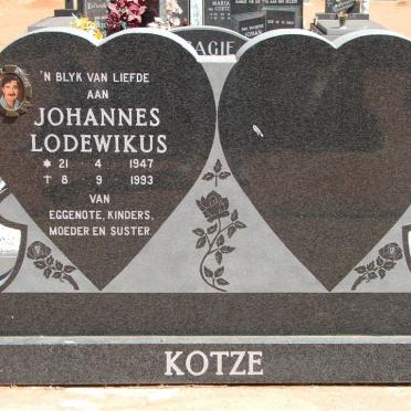 KOTZE Johannes Lodewikus 1947-1993