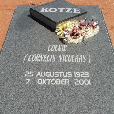 KOTZE Cornelis Nicolaas 1923-2001 :: KOTZE Barend Bartlomeus Johannes 1927-2009