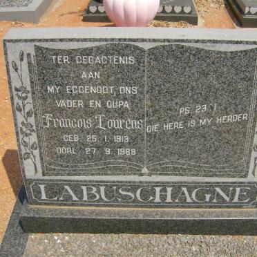 LABUSCHAGNE Francois Lourens 1913-1988