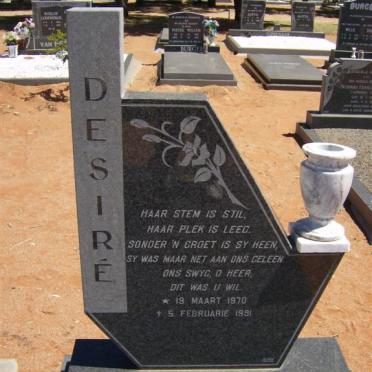 LOOTS Desiré 1970-1991