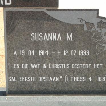 LOMBAARD Hendrik C. 1906-1976 &amp; Susanna M. 1914-1993