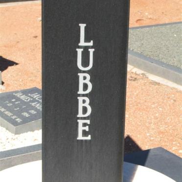 LUBBE Johann Albert 1951-1994