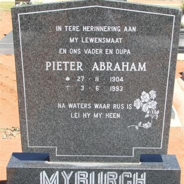 MYBURGH Pieter Abraham 1904-1993