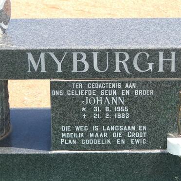 MYBURGH Johann 1955-1983