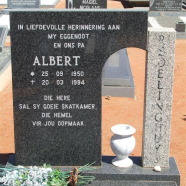 REDELINGHUYS Albert 1950-1994