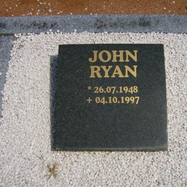 RYAN John 1948-1997