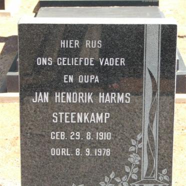STEENKAMP Jan Hendrik Harms 1910-1978