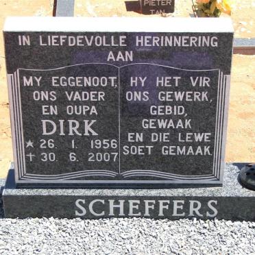 SCHEFFERS Dirk 1956-2007