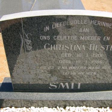 SMIT Christina Hester 1901-1986