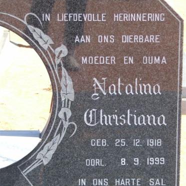 SCHENCK Jakobus Frederik 1917-1990 &amp; Natalina Christiana 1918-1999