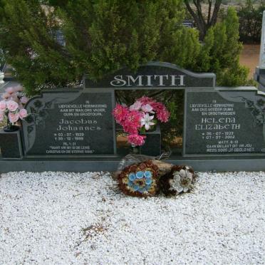 SMITH Jacobus Johannes 1929-1999 &amp; Helena Elizabeth 1933-2002