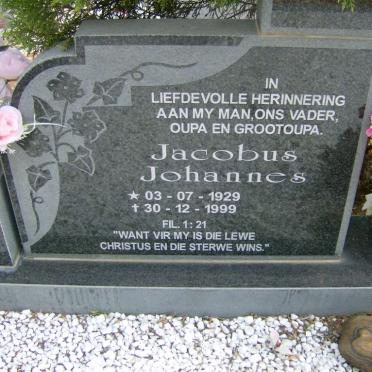 SMITH Jacobus Johannes 1929-1999