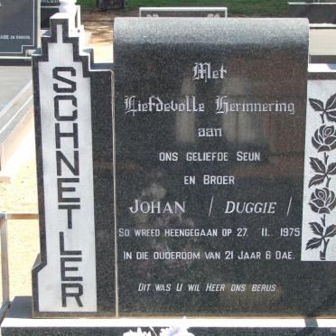 SCHNETLER Johan -1975