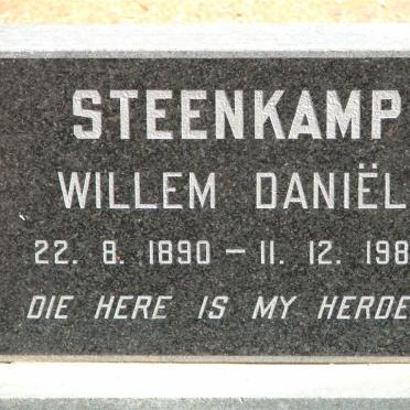 STEENKAMP Willem Daniël 1890-1980