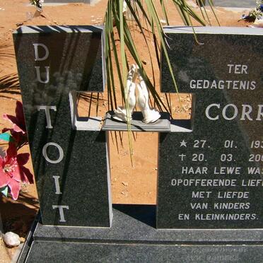 TOIT Corrie, du 1932-2006