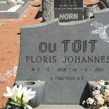 TOIT Floris Johannes, du 1958-1993