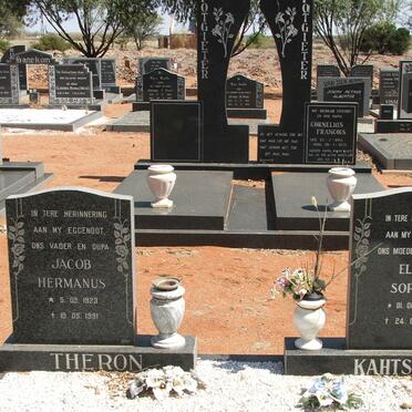 THERON Jacob Hermanus 1923-1991 &amp; Elsie Sophia KAHTS 1934-2001