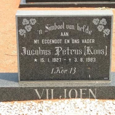 VILJOEN Jacobus Petrus 1927-1983