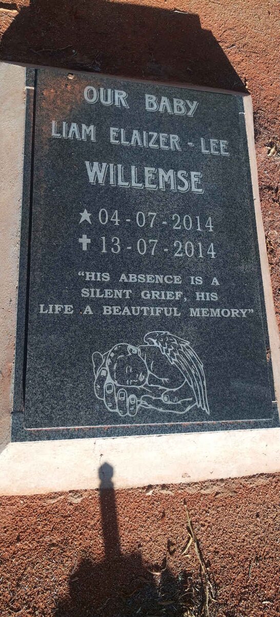 WILLEMSE Liam Elaizer-Lee 2014-2014