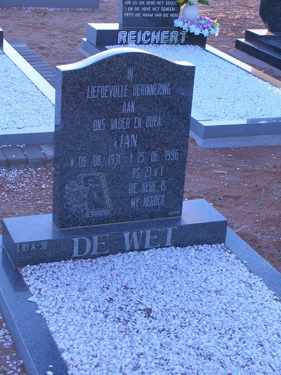 WET Jan, de 1931-1996