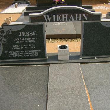 1WIEHAHN Jesse 1913-1999