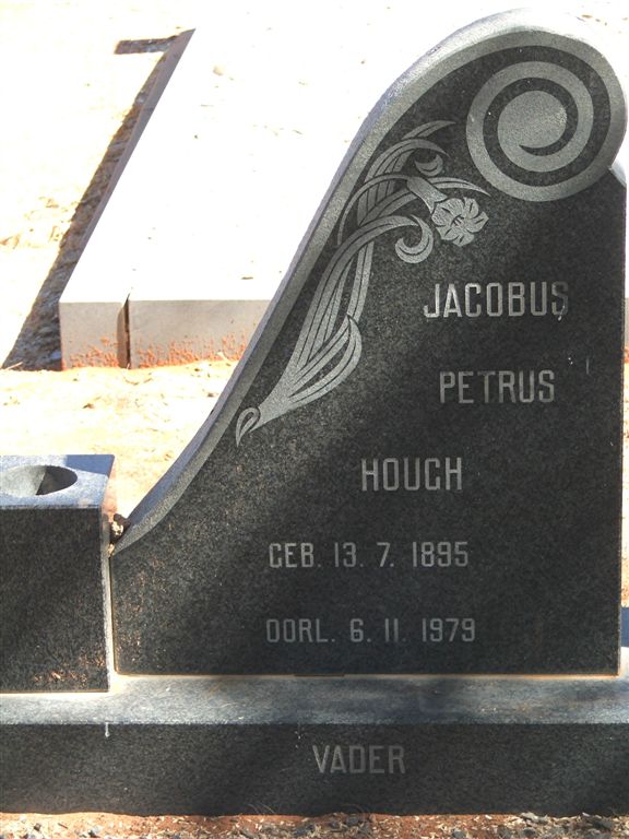 WYK Jacobus Petrus Hough, van 1895-1979