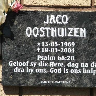 OOSTHUIZEN Jaco 1969-2004