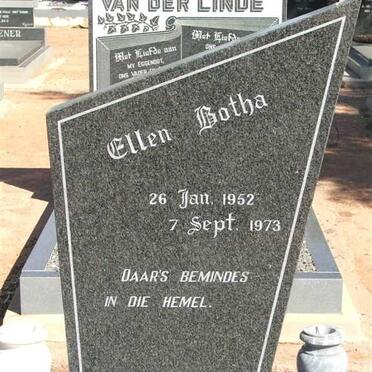 BOTHA Ellen 1952-1973