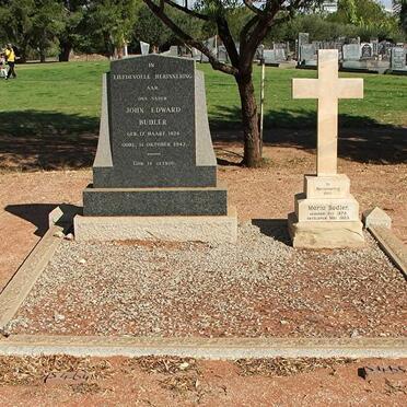 BUDLER John Edward 1874-1947 &amp; BUDLER Maria 1878-1923