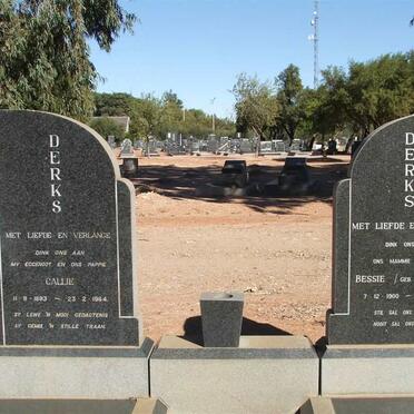DERKS Callie 1893-1964 &amp; Bessie MINNAAR 1900-1977
