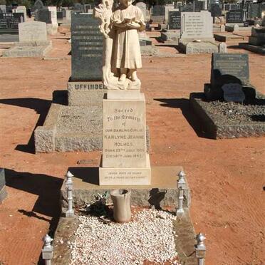 HOLMES Karlyne Jeanne 1936-1943