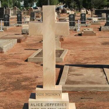 JEFFERIES Alice -1930